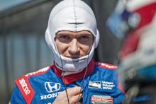 Михаил Алёшин принял участие в тестах IndyCar в Алабаме 