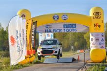 Юрий Аршанский и Михаил Соскин одержали дебютную победу на этапе LADA Rally Cup